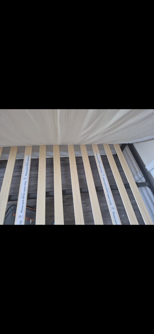 Metal Full-Size Bed Frame with Headboard - photo 2