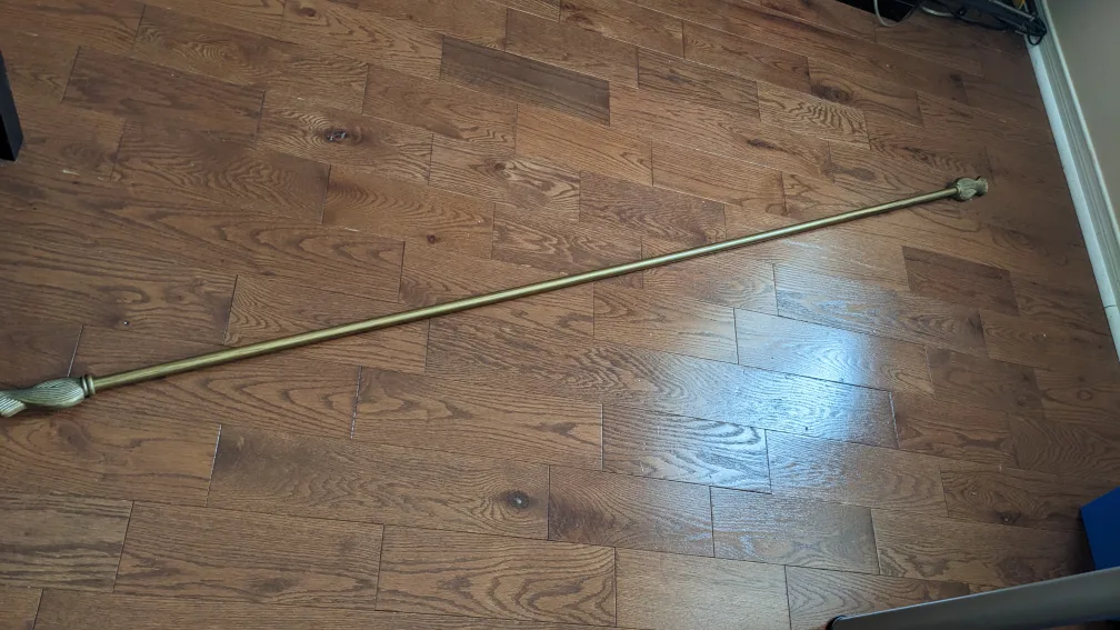 Gold Curtain Rod image indicator(2)