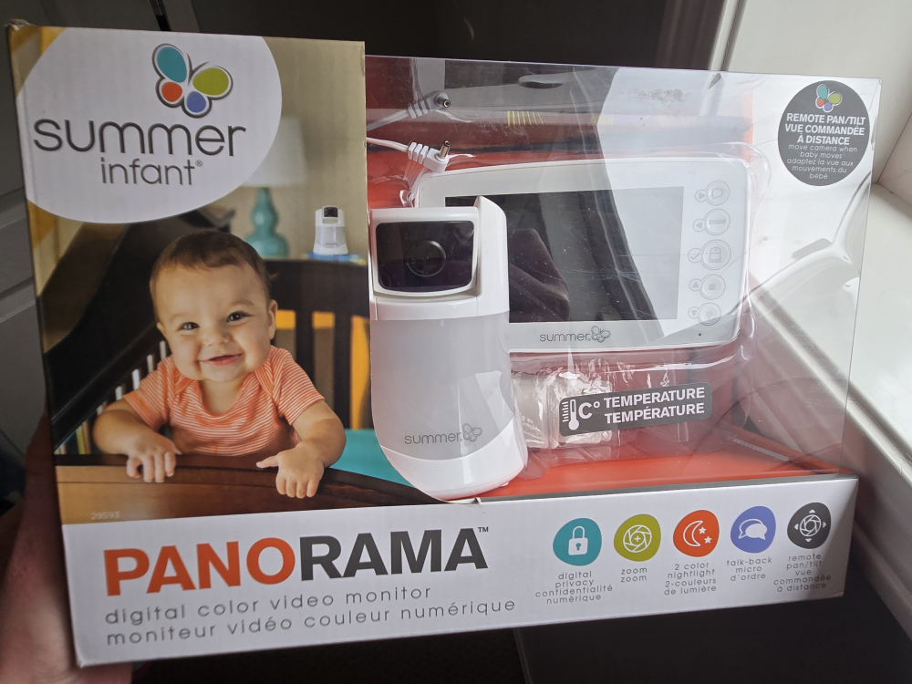 "Summer Infant" - Panorama Digital Video Baby Monitor