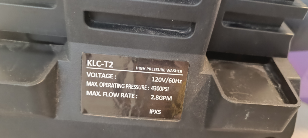 KLC-T2 High Pressure Washer - photo 3