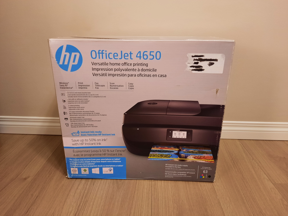 UNOPENED Printer OfficeJet 4650