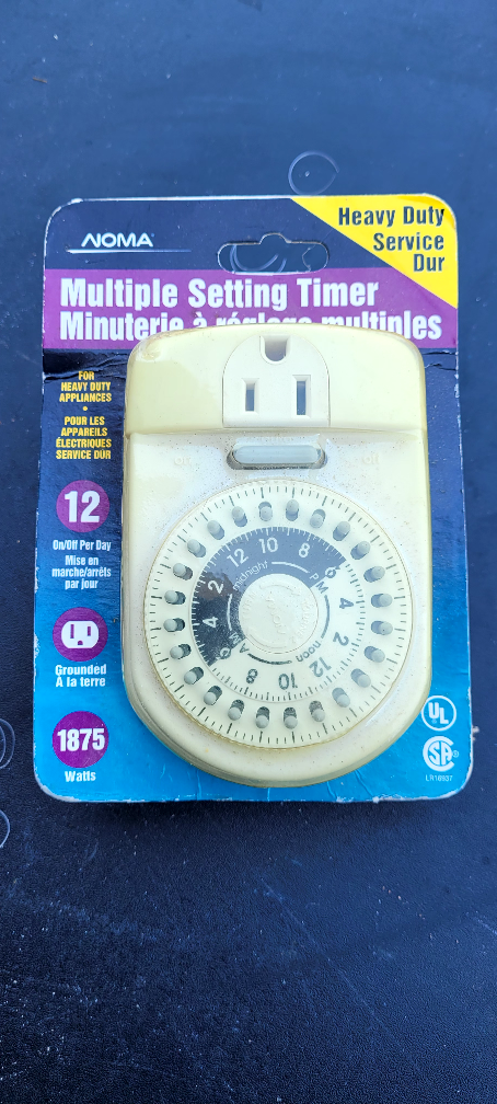 NOMA Multiple Setting Timer - 1875 Watts