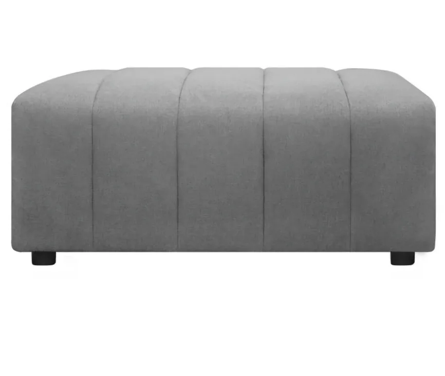 Grey Fabric Ottoman/Coffee Table image indicator(2)