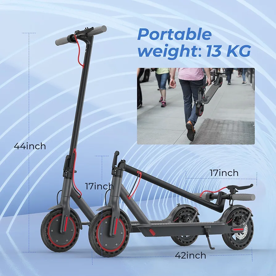 Evercross Adult Electric Scooter - Lightweight and Portable - photo 3