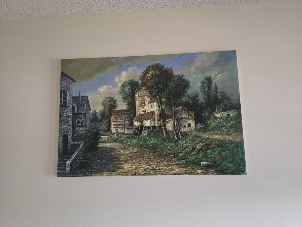 Vintage Oil Painting Landscape