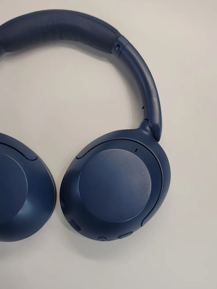 Sony WHX-910N Wireless Noise Cancelling Headphones - Navy Blue image indicator(4)
