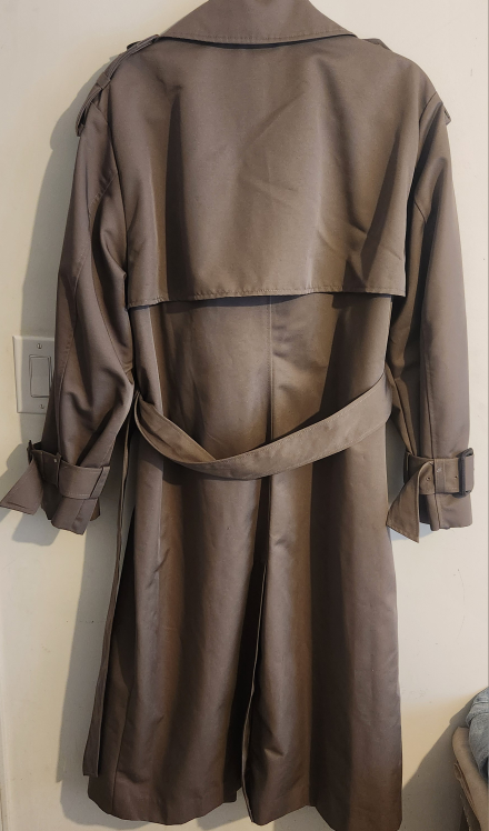 Brandnew Women's H&M Brown Trench Coat - Size M - photo 2