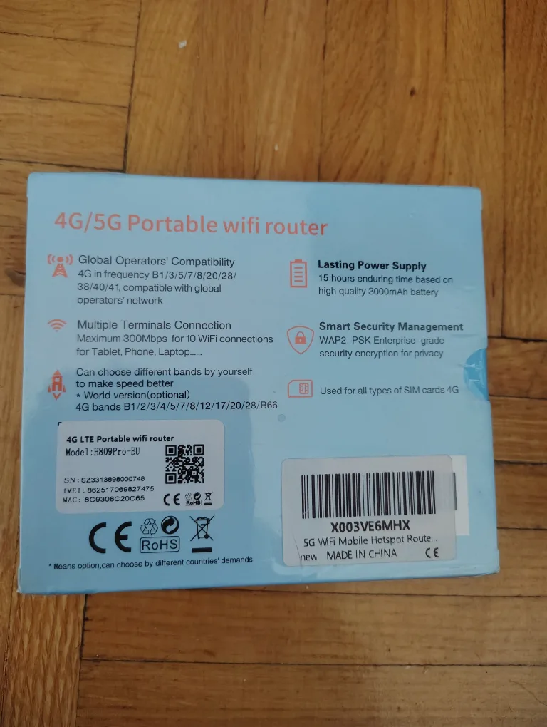 4G LTE Portable WiFi router image indicator(2)