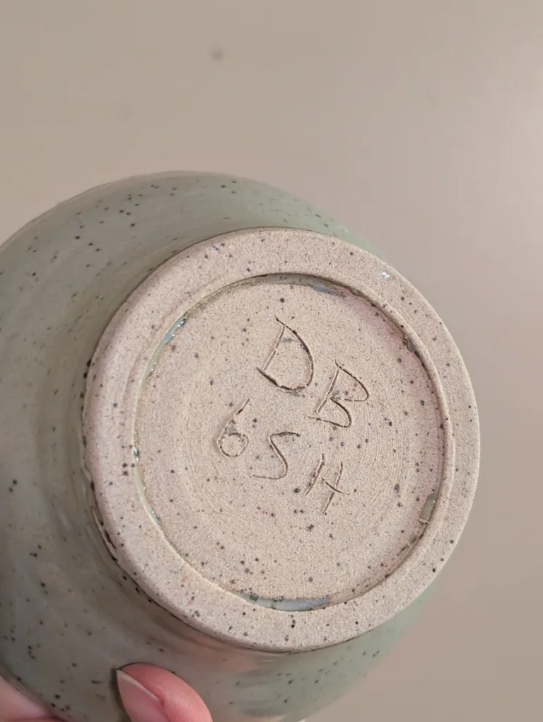 Set of Two Handmade Pottery Bowls image indicator(8)