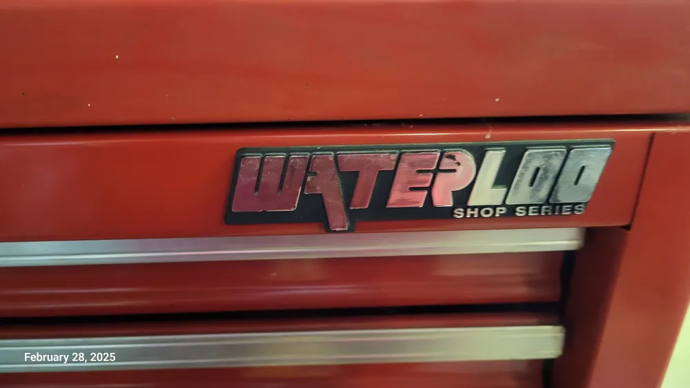 Waterloo Shop Series Red Tool Chest and Cabinet Set image indicator(6)