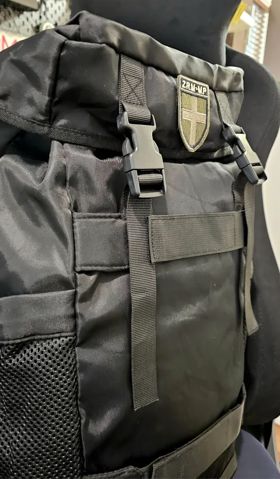 Black Rolltop Backpack image indicator(2)