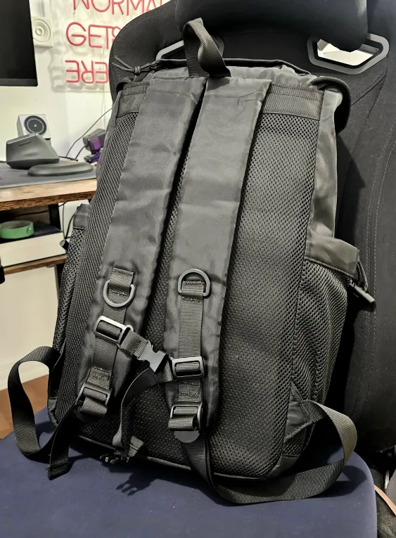 Black Rolltop Backpack image indicator(3)