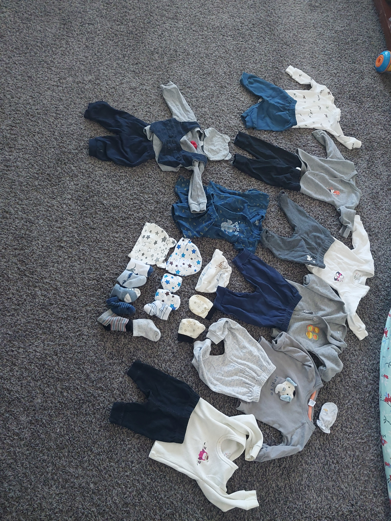 Baby Boy Clothes Bundle - Newborn to 3 Months