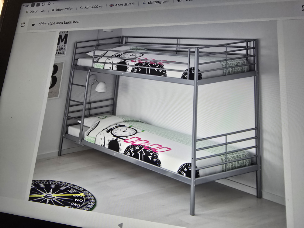 Older Style IKEA Bunk Bed