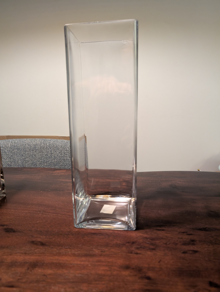 Set of Four Clear Glass Vases and Pitcher - photo 2