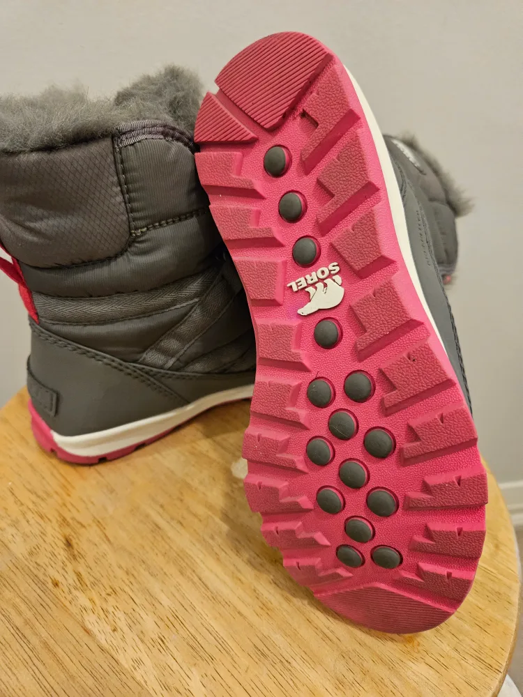Sorel girls Youth Size3, Whitney Short Lace Snow Boot image indicator(5)