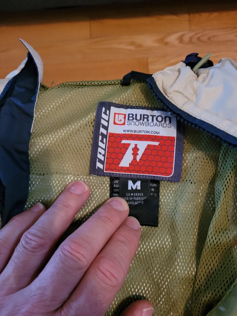 Burton Snowboards Men's Size Medium Tactic Jacket image indicator(2)