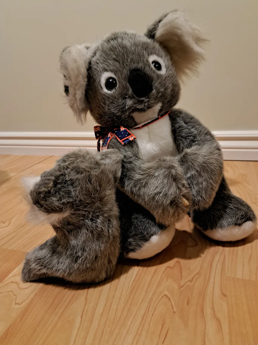 14" Koala Mom and Baby Plush Set image indicator(7)