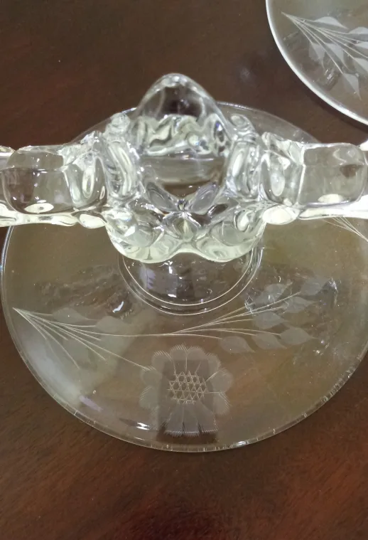 Vintage cornflower candle holders image indicator(2)