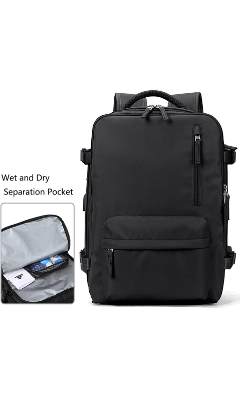 Travel Backpack - Black