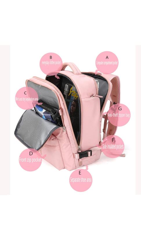 Travel Backpack - Black - photo 3