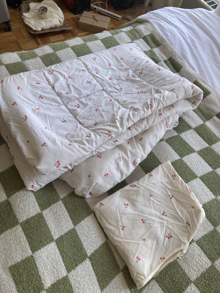 Cherry Print Bedding
