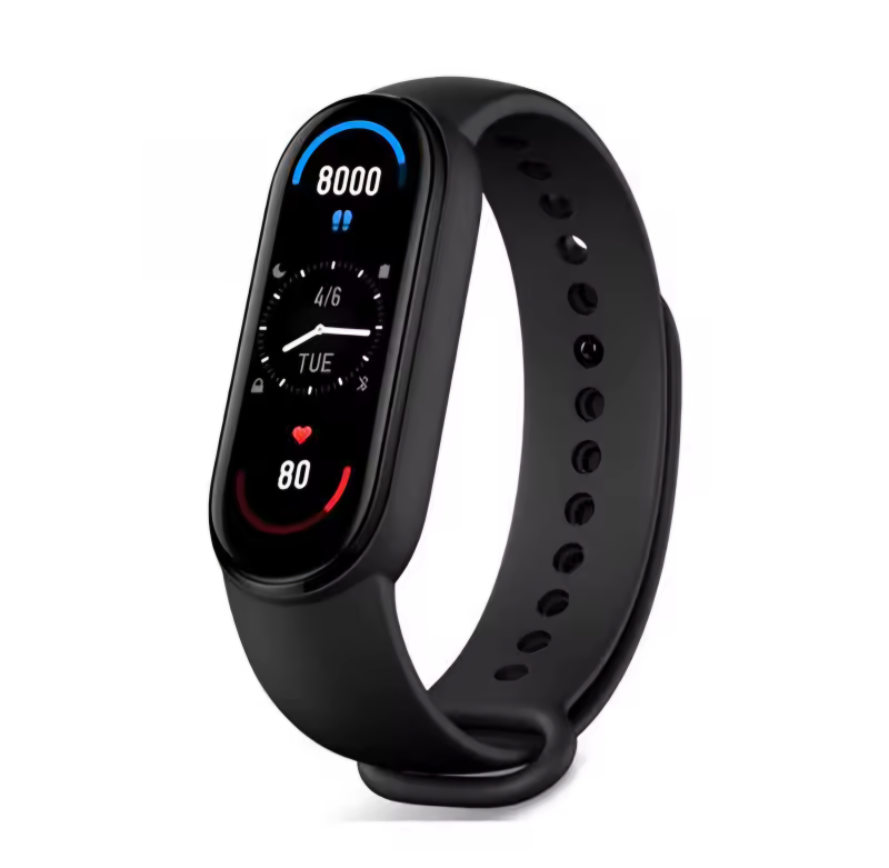 Xiaomi Mi Band 6 Smart Bracelet - Black - photo 2