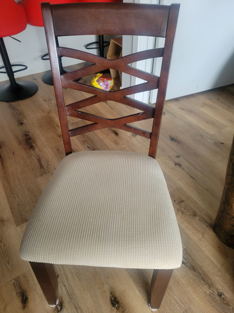 Small Wooden Dining Table Set with Two Chairs - photo 2