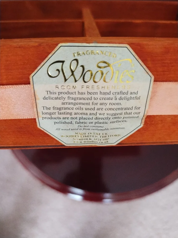 Vintage Woodies Tea display Wooden Box image indicator(2)