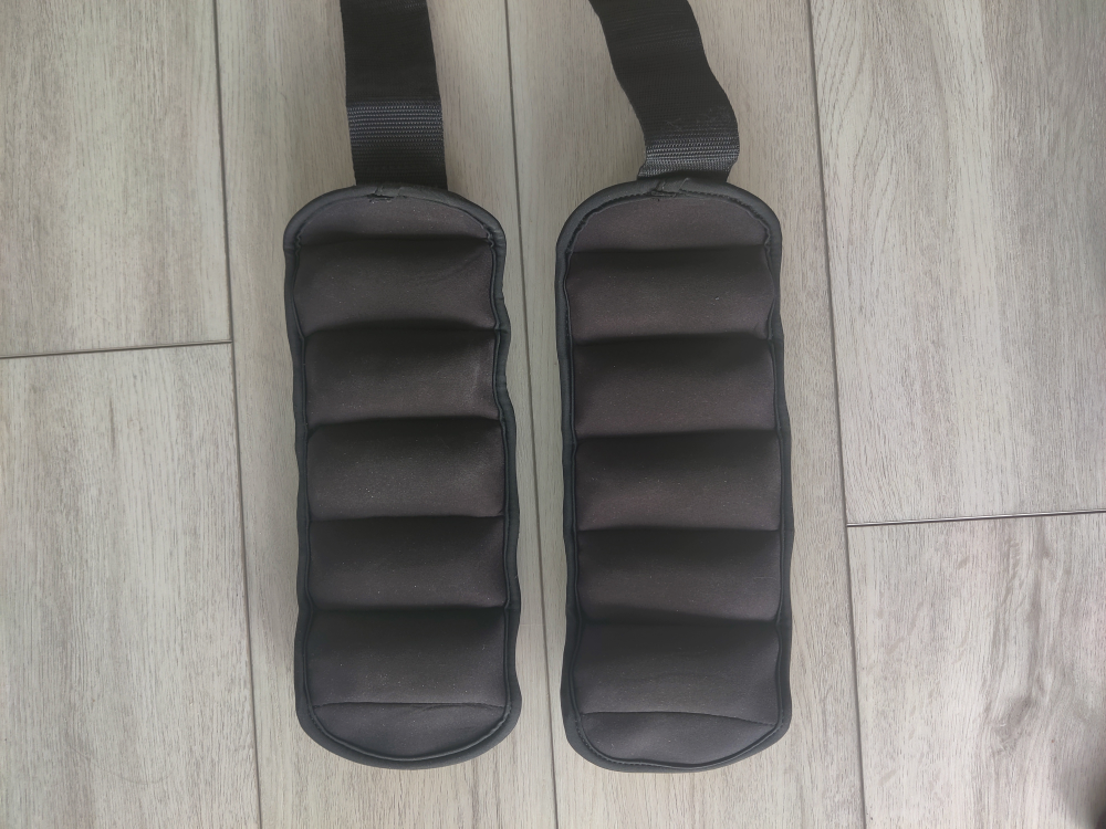 Sportneer Adjustable Ankle/Wrist Weights – 1 Pair (Up to 10 lbs) - photo 2