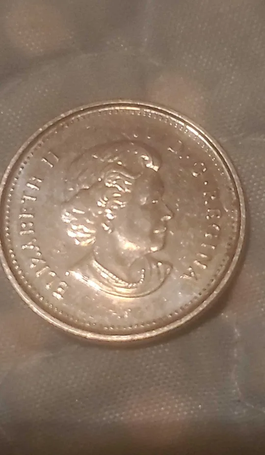 2004 Canadian 5 Cent Coin image indicator(2)