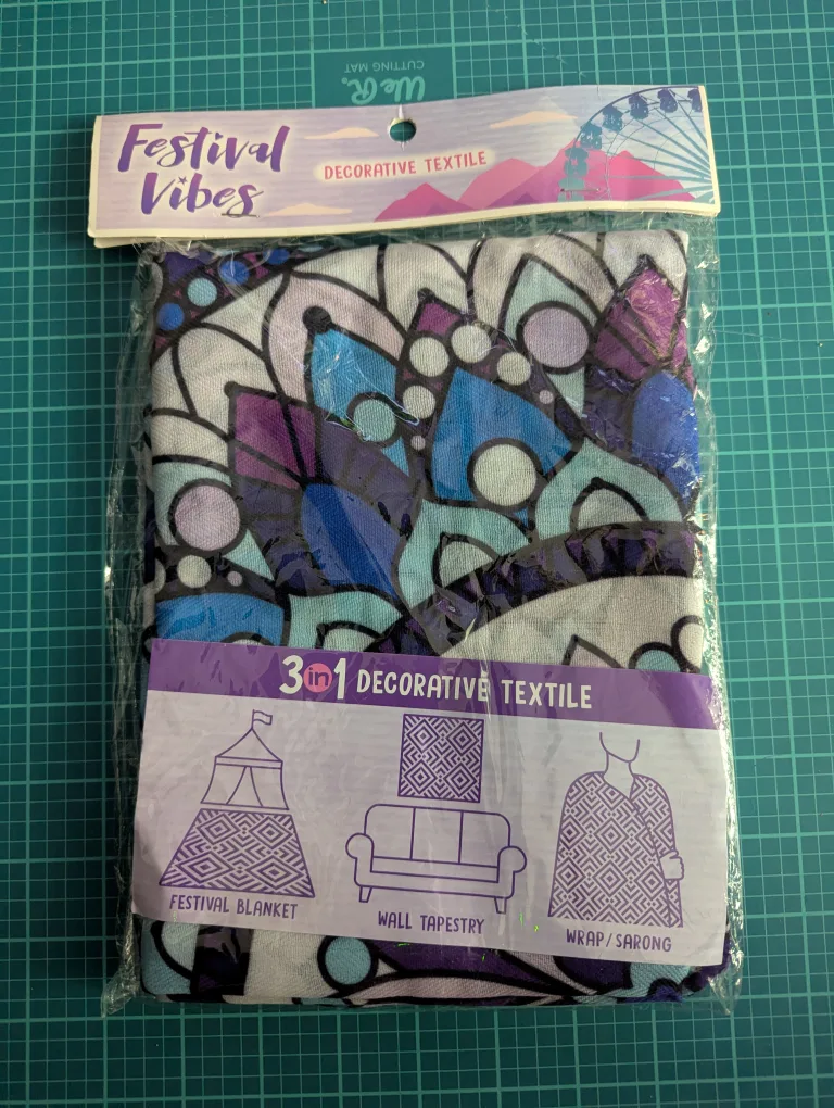 3-in-1 Festival Vibes Decorative Textile thumbnail