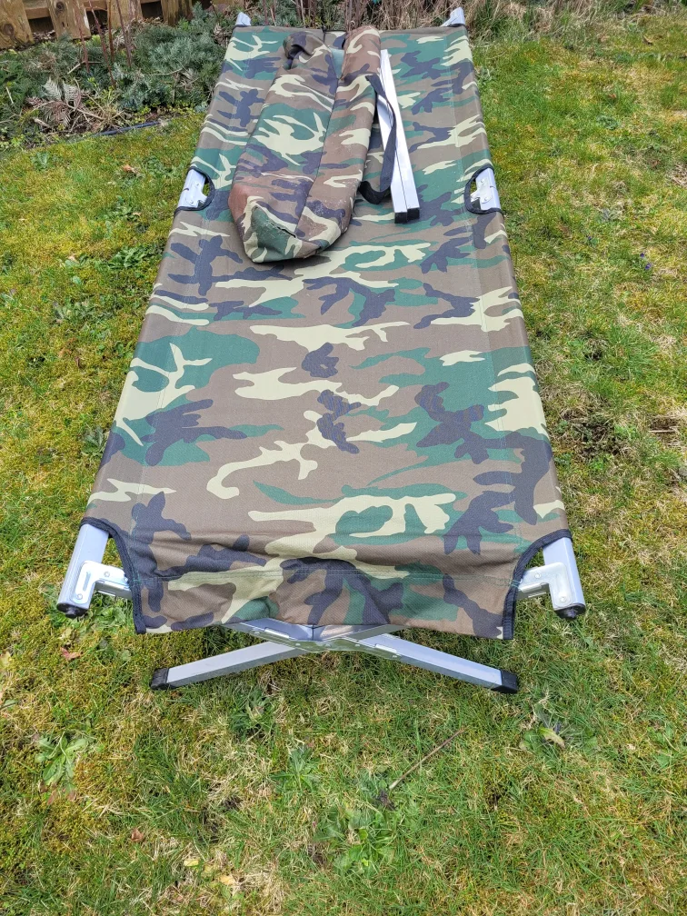 Grizzly Outdoors Camo Cot ttest image indicator(4)