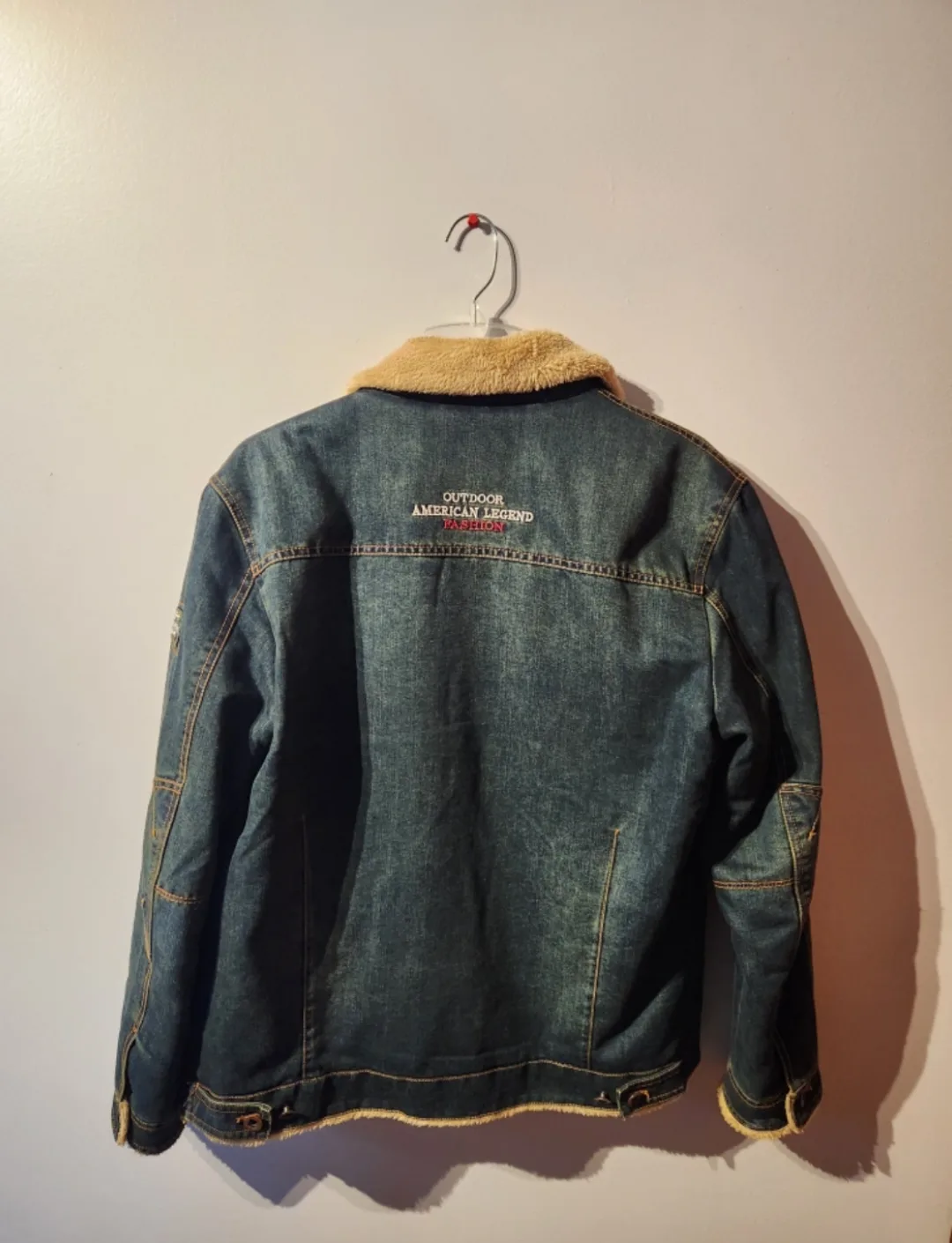 Men's Large/Medium Jeans Jacket #freecycle image indicator(2)