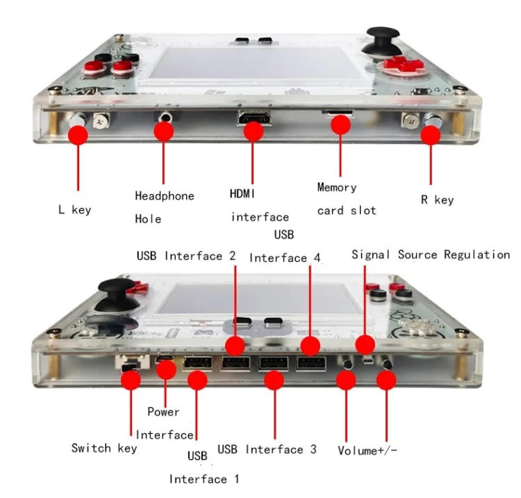 CoolBaby RS82 Retro handheld game console image indicator(2)