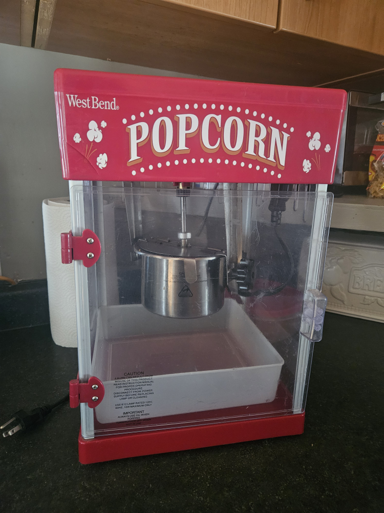 West Bend Popcorn Machine