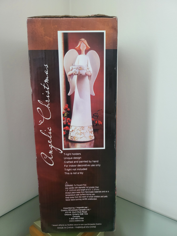 Angelic Christmas Angel Candle Holder - photo 2