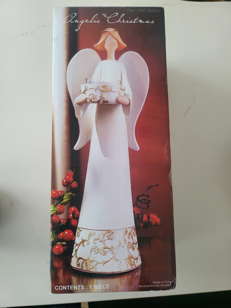 Angelic Christmas Angel Candle Holder - photo 4