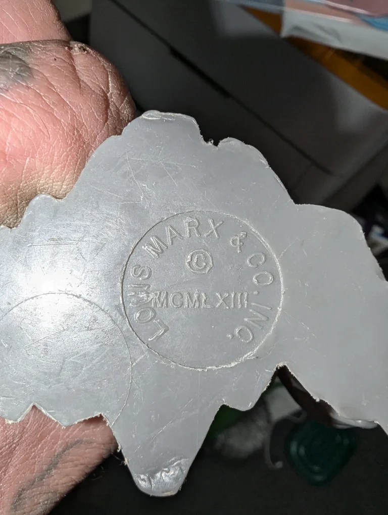 🥕Marx Vintage Gray Plastic Toy Soldiers - Lot of 7 image indicator(9)