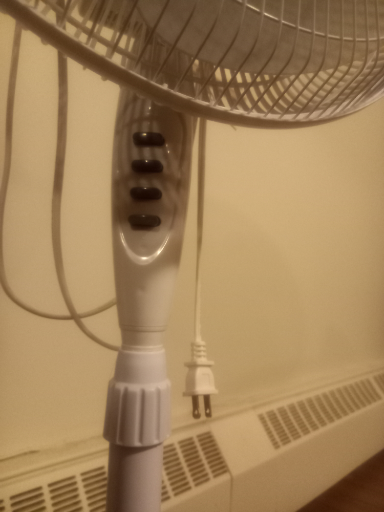 Pedestal Fan White - photo 2