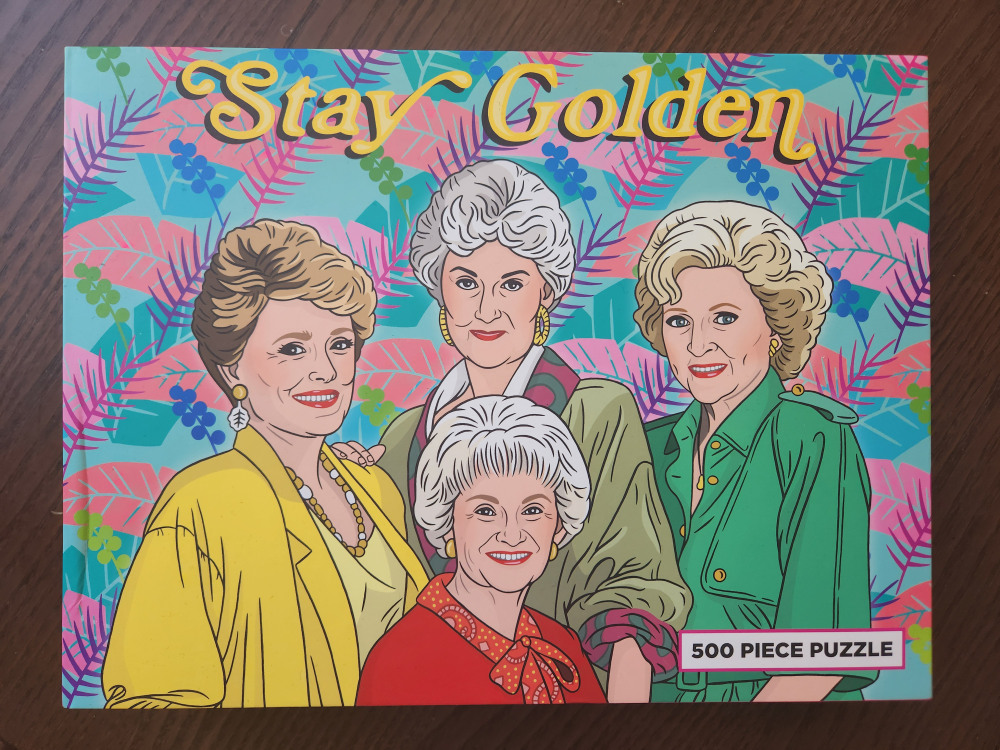Golden Girls 500-piece jigsaw puzzle
