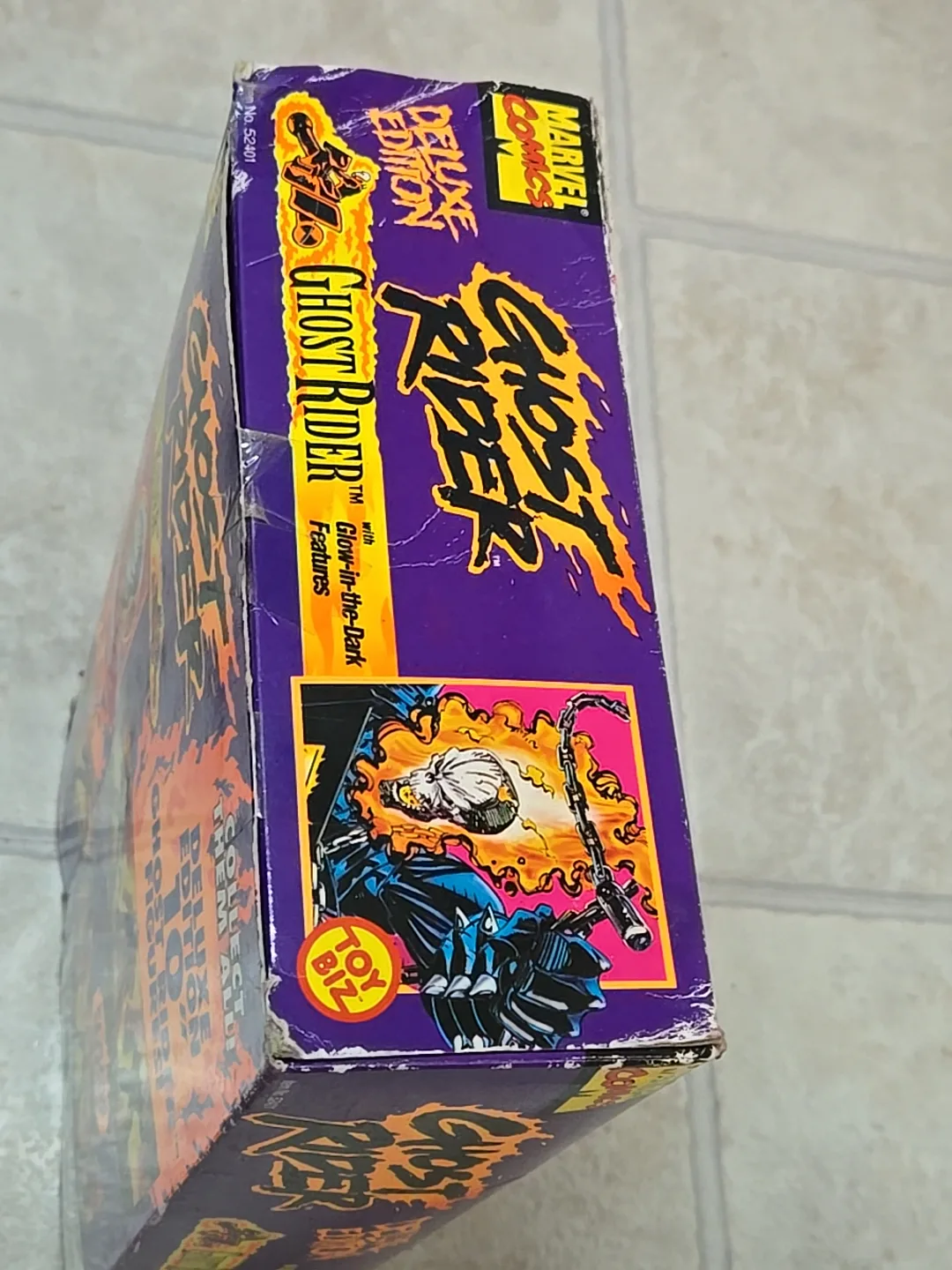 Vintage Marvel Comics Toy Biz Ghost Rider Deluxe Action Figure image indicator(6)