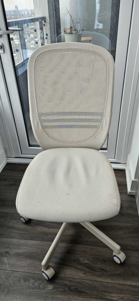 IKEA Office Chair - White Mesh Back