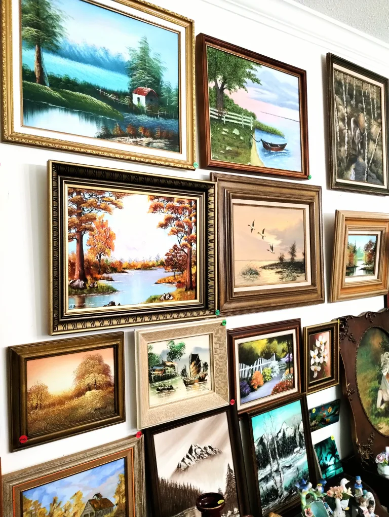 Large Collection of Oil Paintings image indicator(2)