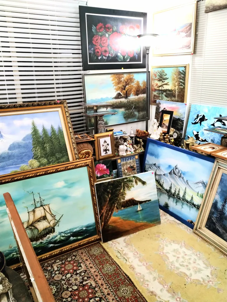 Large Collection of Oil Paintings image indicator(5)