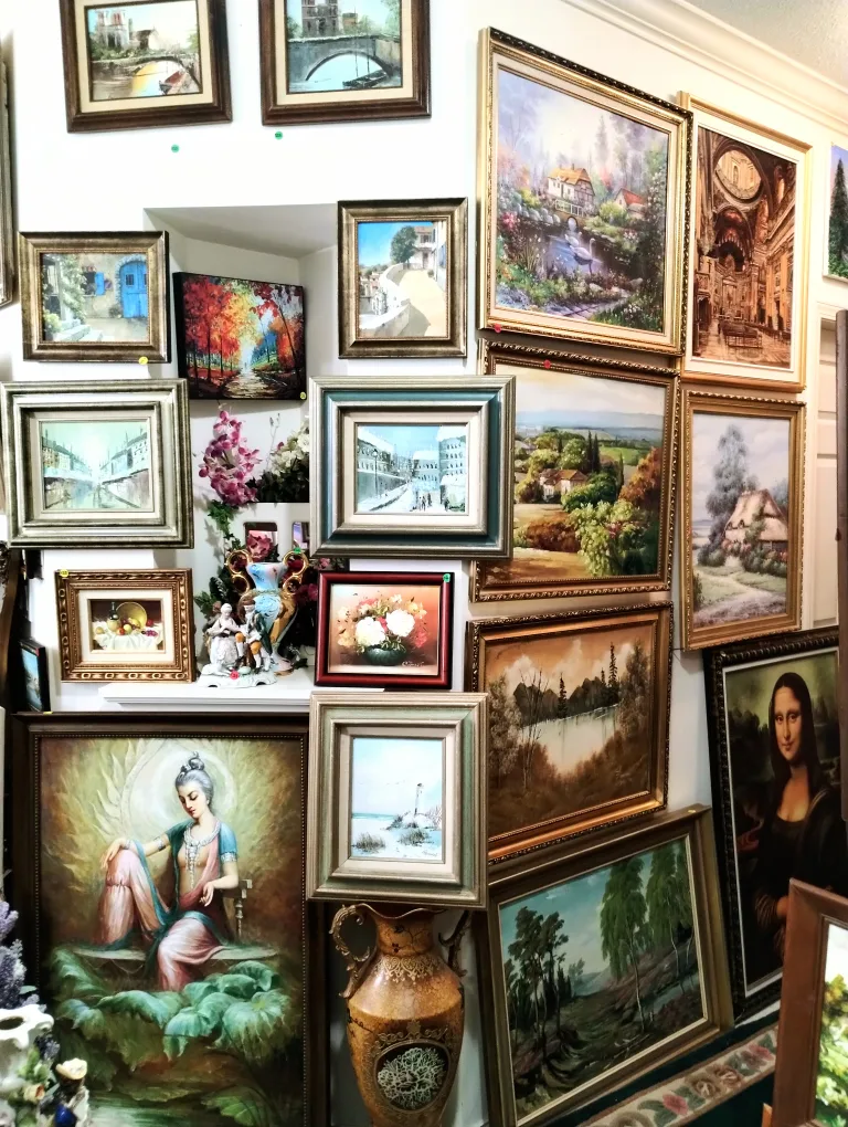 Large Collection of Oil Paintings image indicator(8)