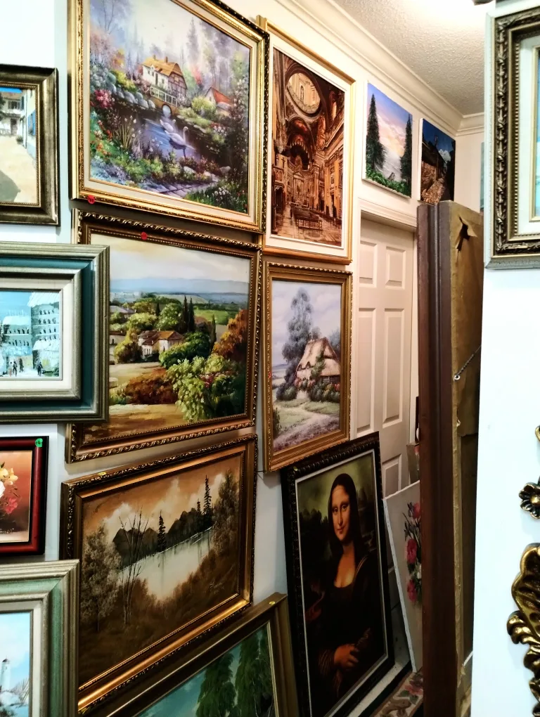 Large Collection of Oil Paintings image indicator(9)