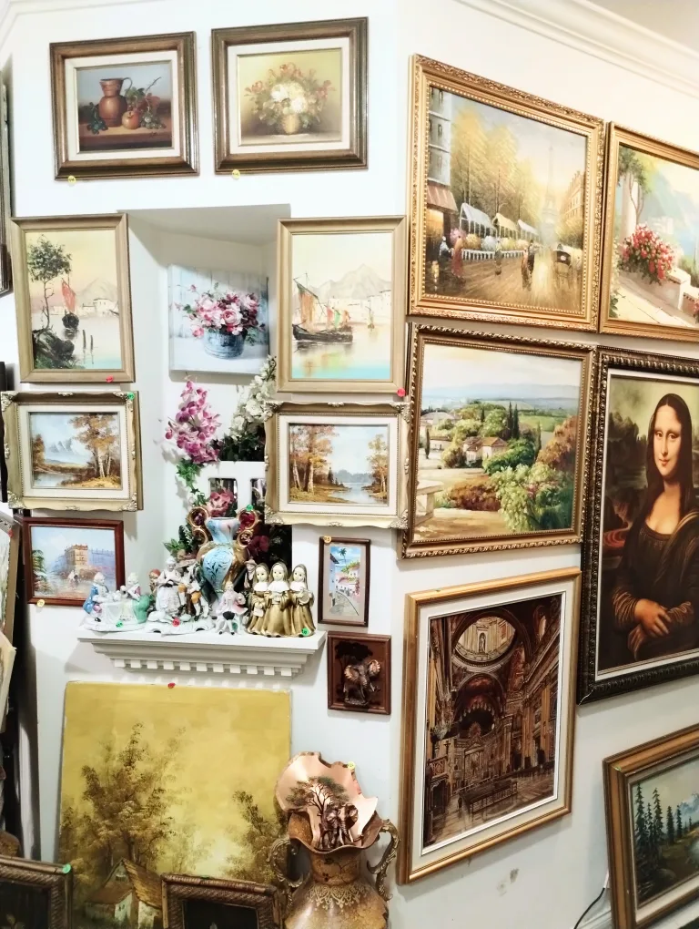 Large Collection of Oil Paintings image indicator(10)