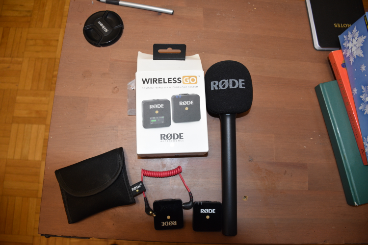 Rode Wireless Go (Gen 1) w/ Interview Handheld Mic - photo 2