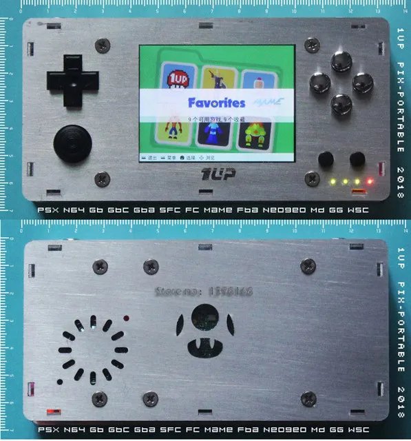 1UP PIXEL PI IRON BOY Portable Handheld Game Console image indicator(2)